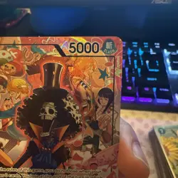 One Piece TCG - Brook OP15-022 - Alt Art Leader Adventure on Kami’s Island OP15 - Image 4