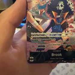 One Piece TCG - Brook OP15-022 - Alt Art Leader Adventure on Kami’s Island OP15 - Image 5