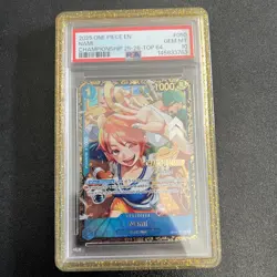 2025 ONE PIECE PROMOS CHAMPIONSHIP 25-26-TOP 64 #050 NAMI PSA 10 - Image 1