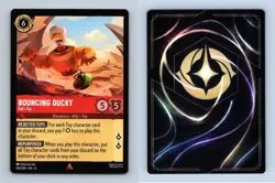 Bouncing Ducky #120/204 Disney Lorcana Wilds Unknown 2026 Rare TCG Card - Image 1