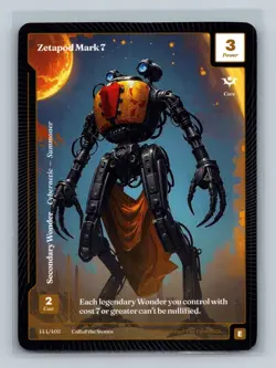 Wonders of the First COTS Zetapod Mark 7 NonFoil Epic - Image 1