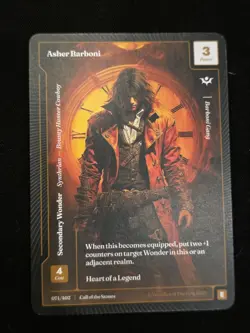 Wonders of The First Asher Barboni Epic Rare Call Of The Stones - Image 1