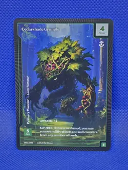 Wonders of The First Cedarshade Grungle Epic Rare Call Of The Stones - Image 1