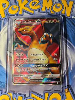 Pokemon TCG Charizard-GX SM Black Star Promo SM60 Holo Promo - Image 1