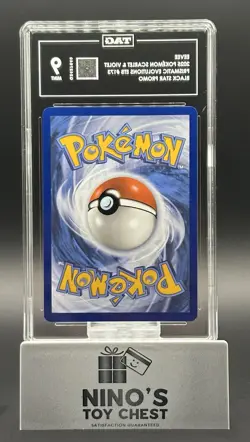 EEVEE - BLACK STAR PROMO - SVP 173 - Pokemon Prismatic Evolutions ETB TAG MINT 9 - Image 2