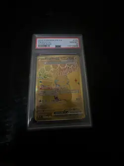 Pokemon TCG Prismatic English Gold Pikachu Hyper Rare #179 *GEM MINT PSA 10* - Image 2