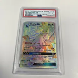 Pokemon TCG: Silvally GX SECRET 119/111 Sun & Moon Crimson Invasion PSA 8 NM-MT - Image 1
