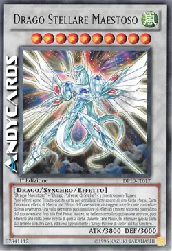 DRAGO STELLARE MAESTOSO (Majestic Star Dragon) Rara • DP10 IT017 • 1Ed • Yugioh! - Image 1