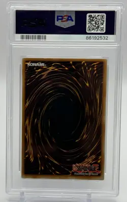 2005 Yu-Gi-Oh! 1st Edition FET Ultimate Rare #EN043 Spiral Spear Strike PSA 8 - Image 3