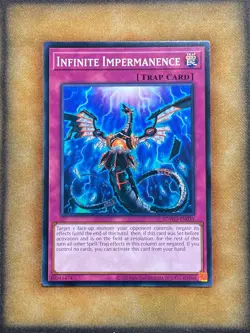 Yugioh Infinite Impermanence SDWD-EN031 Common UNLIMITED MISPRINT NM - Image 1
