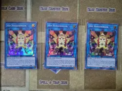 YUGIOH 3X HIP HOSHININGEN CYHO-EN050 SUPER 1ST ED NM - Image 1