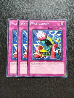 Yu-Gi-Oh - Wattcannon 3X - Full Playset - Image 1