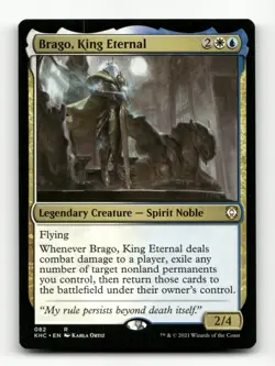 Brago, King Eternal Commander: Kaldheim #82 Rare - Image 1