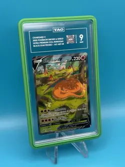 Pokemon Charizard V SWSH260 Sword & Shield Black Star Promo 2022 TAG 9 🔥 - Image 1