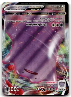 Ditto VMAX 051/072 Holo Rare VMAX Shining Fates Pokemon NM - Image 1