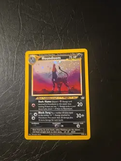 Pokemon Houndoom 8/64 Neo Revelation 70 HP Dark Pokemon Card 2000 English - Image 2
