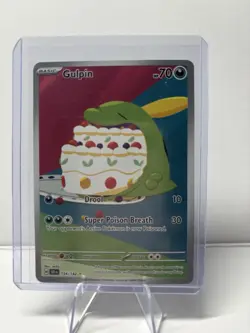 Gulpin - 154/142 - Pokemon Stellar Crown Illustration Rare NM - Image 1