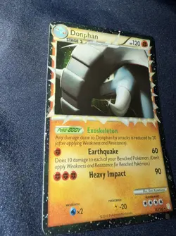 Pokemon Donphan PRIME HeartGold & SoulSilver 107/123 LP + - Image 4
