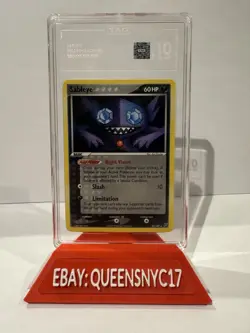 Pokemon Sableye (2005) EX Deoxys 23/107 TAG GEM-MT 10 Rare Regular - Image 1