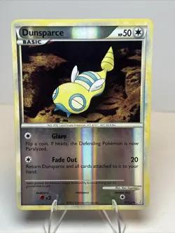 MP- Dunsparce 41/123 Reverse Holo HeartGold SoulSilver AUTHENTIC Pokemon Card - Image 1