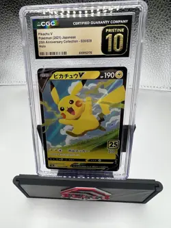 🔥🔥2021 Pokemon Pikachu V-Union Japanese 25th Anniversary Collection CGC 10 - Image 2