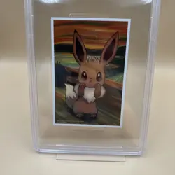 2018 POKEMON MUNCH: A RETROSPECTIVE CAMPAIGN POSTCARD EEVEE PSA 10 - Image 3