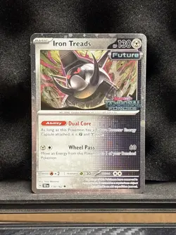 Pokemon TCG - Iron Treads 118/162 Reverse Holo Stamped - Temporal Forces (NM) - Image 1