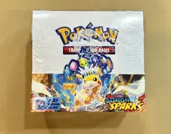 Pokemon Surging Sparks Booster Box Sealed! Brand New! Fast Shipping! Small Tear - Image 1