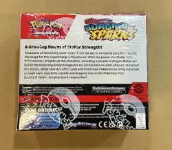 Pokemon Surging Sparks Booster Box Sealed! Brand New! Fast Shipping! Small Tear - Image 3