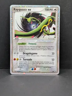 Rayquaza ex 039 EX 039 Nintendo Holo Promo Rare Pokemon TCG ITALIAN MP+ - Image 1