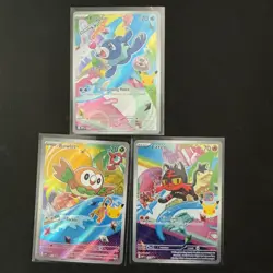 First Partner Illustration Collection Series 1 Gen 7 Pokemon TCG Set - Image 1