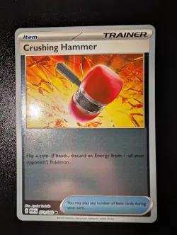 Crushing Hammer 071/088 Common Perfect Order Pokemon Reverse Holo Near Mint - Image 1