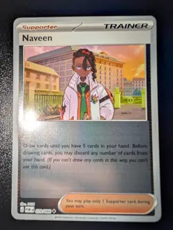 Naveen 079/088 Uncommon Perfect Order Pokemon Reverse Holo Near Mint - Image 1