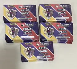 50x Pokemon Play! Prize Pack Series 6 Booster Pack Sealed - Image 1