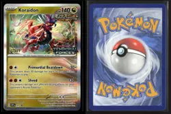 Koraidon (Prerelease) [Staff] 091 Holo Promo Scarlet & Violet Promo Pokemon NM/M - Image 3