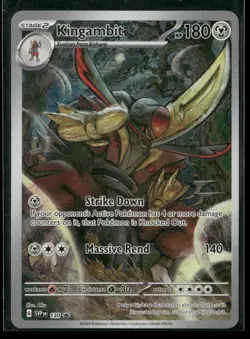 Kingambit 130 Holo Promo Scarlet & Violet Promo Pokemon NM/M - Image 1