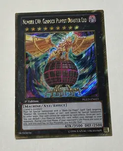 Yu-Gi-Oh! TCG Number C88:Gimmick Puppet Disaster Leo PGLD-EN021 1st Edition - Image 1