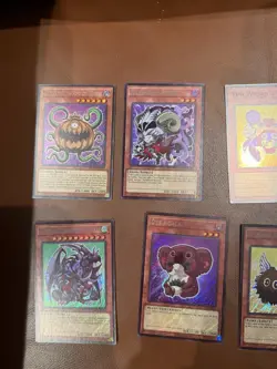 Chibi Art Complete Set All 10 Secret Rares MZMU 1st Ed YuGiOh Nm Out Of Packs - Image 2
