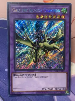 Legend of Blue Eyes Gaia the Dragon Champion LOB-EN125 25th Anniversary Edition - Image 1