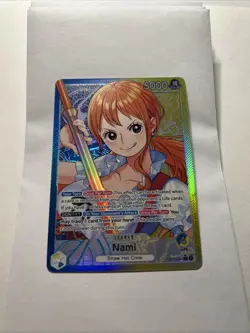 Nami (041) (Alternate Art) OP11-041 A Fist of Divine Speed Foil - Image 2