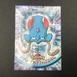 Pokemon Topps Tentacool #72 Error Card - Image 1
