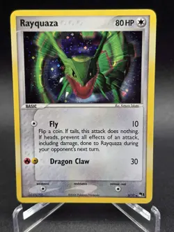 Pokemon - Rayquaza 3/17 POP Series 1 - Promo Holo 2006 Nintendo Card English NM+ - Image 1