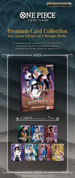 ONE PIECE Premium Card Collection Live Action COMBO PACK SET Vol. 2 - COMFIRMED - Image 2