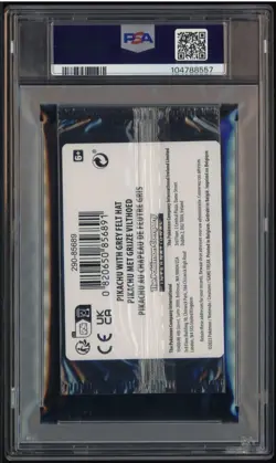 Pokemon 2023 Pikachu with Grey Felt Hat Black Star Promo GFH-2 PSA 10 Card - Image 2