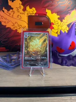 Ninetales AR 110/108 Ruler of the Black Flame Pokemon card Japanese [Near Mint] - Image 1