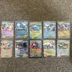Mega Evolution Complete Double Rare EX Set Bundle (All 10 Cards) NM - Image 1