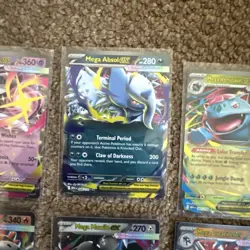 Mega Evolution Complete Double Rare EX Set Bundle (All 10 Cards) NM - Image 3