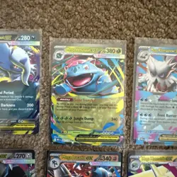 Mega Evolution Complete Double Rare EX Set Bundle (All 10 Cards) NM - Image 4