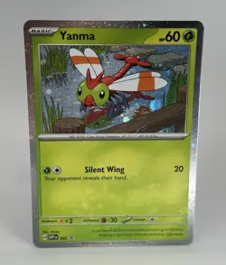 Pokemon TCG Yanma Black Star Promo Card SVP 185 Cosmos Holo NM - Image 1