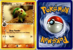 Pokemon Card - Chikorita 44/101 Dragon Frontiers Common Lightly Played - Image 3